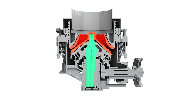 圓錐破碎機原理圖