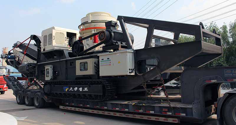 移動(dòng)式液壓圓錐破碎站 移動(dòng)式液壓圓錐破碎站