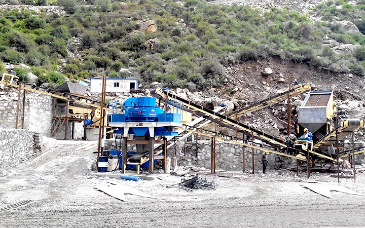 鵝卵石制砂機(jī)生產(chǎn)線 鵝卵石制砂機(jī)生產(chǎn)線