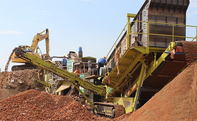 建筑垃圾破碎制砂現(xiàn)場(chǎng) 建筑垃圾破碎制砂現(xiàn)場(chǎng)